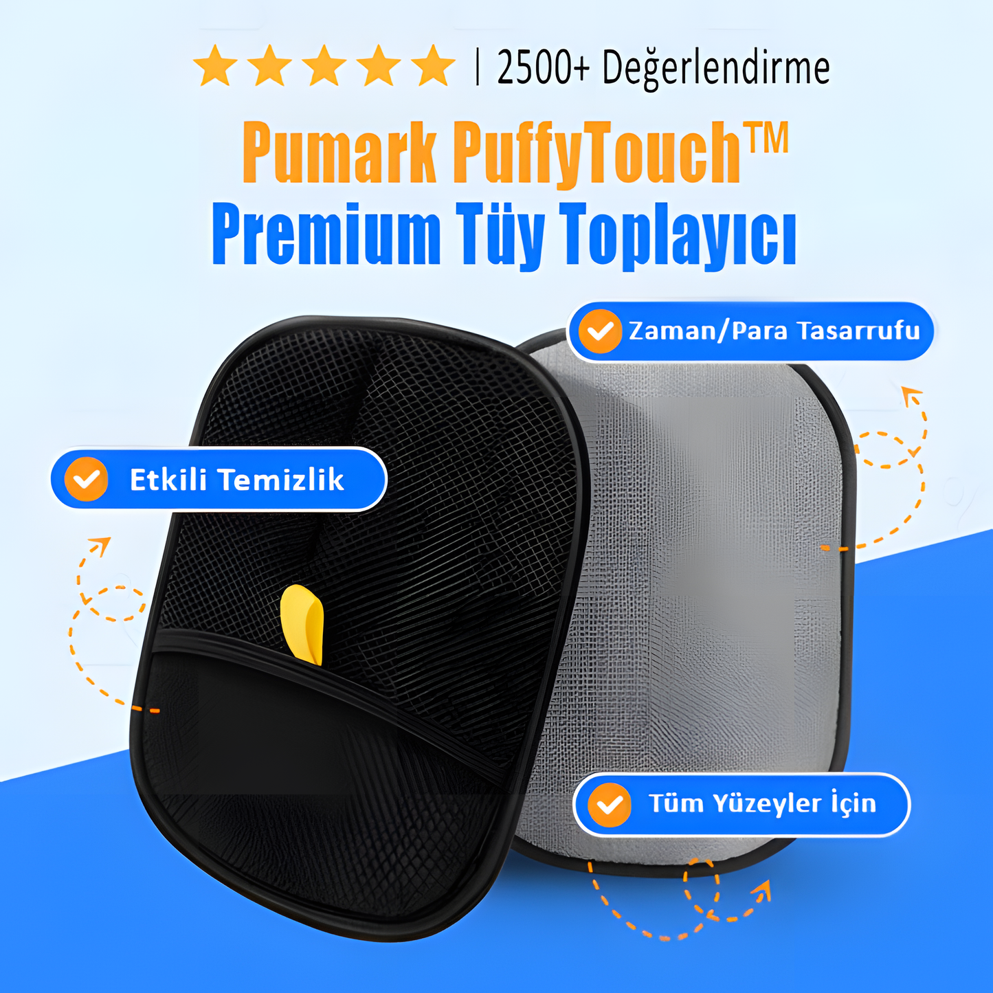 Pumarks PuffyTouch™ Premium Tüy Toplayıcı