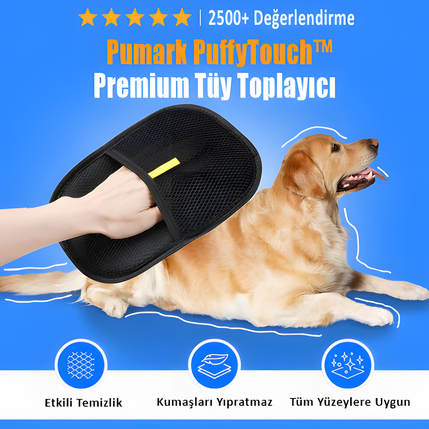 Pumarks PuffyTouch™ Premium Tüy Toplayıcı