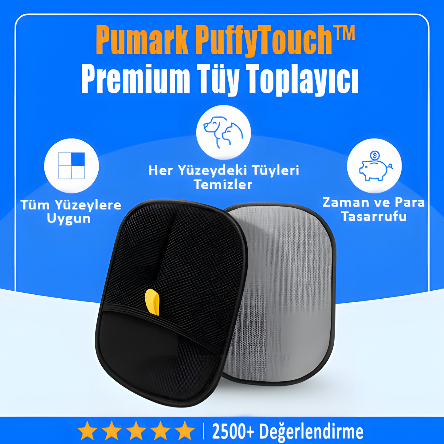 Pumarks PuffyTouch™ Premium Tüy Toplayıcı